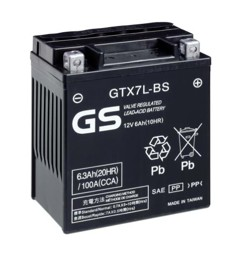 Bild von AGM-Batterie GS-Yuasa GTX7L-BS, wartungsfrei