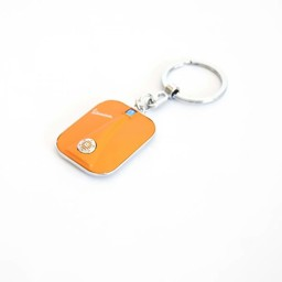Bild von Schlüsselanhänger Vespa Schild, Farbe Orange
