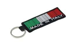 Bild von Schlüsselanhänger "Made in Italy", gestickt