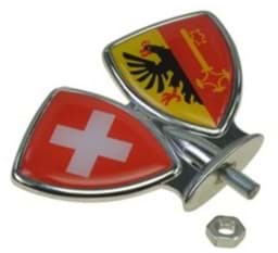 Bild von Schutzblech-Emblem/Zierwappen Genf