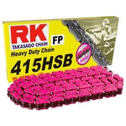 Bild von Antriebskette RK 3/16 (415HSB), 122 Glieder, super-verstärkt, pink