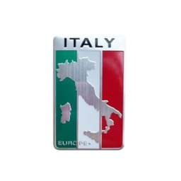 Bild von Emblem Italien Land, 5x8cm, selbstklebend