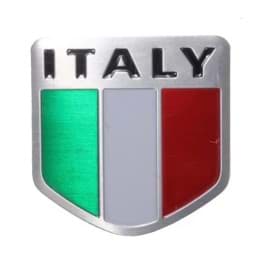 Bild von Emblem Italien Wappen, 5x5cm, selbstklebend