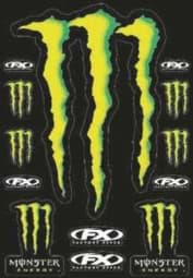 Bild von Aufkleberset "FX Monster Energy XL", 50 x 35cm