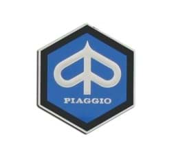 Bild von Emblem Piaggio", mit Logo, zum Kleben, 31.5 x 36mm"