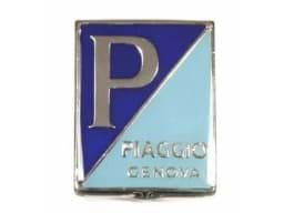 Bild von Emblem Piaggio Genova, mit Logo, 37 x 46mm