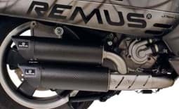 Bild von Slip-On Schalldämpfer Remus RSC Dual Flow, Carbon, mit EG/CH-Genehmigung