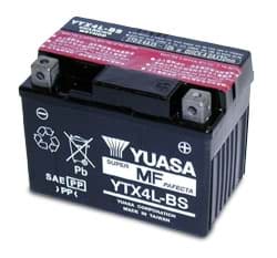 Yuasa YTX4L-BS AGM Batterie 12V 3AH FTX4L-BS GTX4L-BS CTX4L-BS Einbaufertig