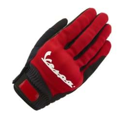 Bild von Handschuhe "Vespa Color", Farbe Schwarz/Rot, Grösse XXL